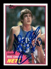 1981-82 Topps 78E Mike Gminski