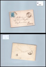 Storia postale Regno VEII da Assisi a Roma sassone 26