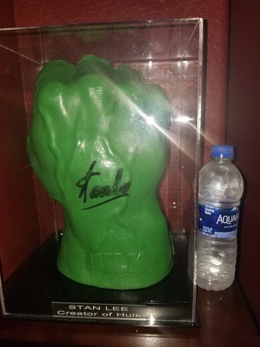 Stan lee firmato hulk hand - stan,