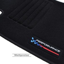 Tappetini con logo in velluto