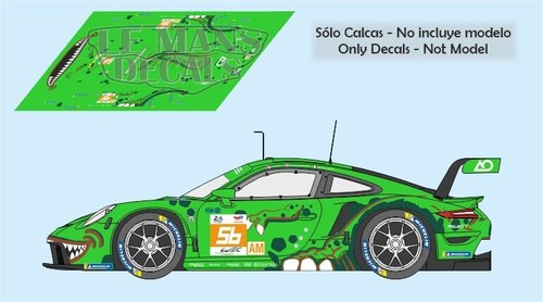 Decals porsche 991 - porsche, rsr