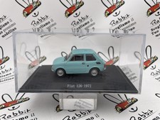 DIE CAST " FIAT 126 - 1972 " +  BOX 2  1/43 FIAT STORY