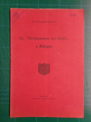 Bologna dichiarazione dei - dichiarazione,