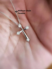 Ciondolo croce da uomo in oro