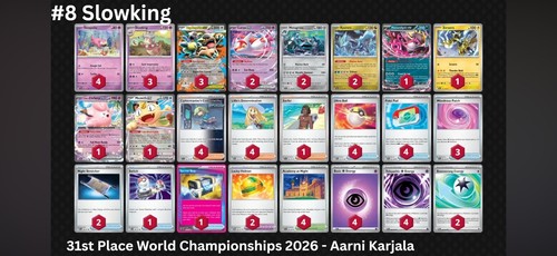 Mazzo slowking pokemon tcg - mazzo,