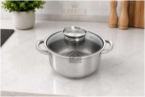 Casseruola acciaio inox con - casseruola,