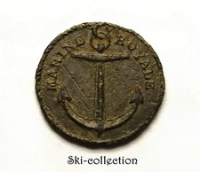 Bottoni Marina Royale. Modelli, Ranger, Vogatori (1818-1831) Francia