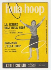 Spartito MINA La febbre dell'Hula Hoop - ADRIANO CELENTANO Balliamo l'Hula Hoop