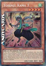 YOSENJU KAMA 3 • Segreta • THSF EN005 • YUGIOH! • ANDYCARDS