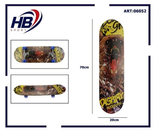 Skateboard skate legno - in,