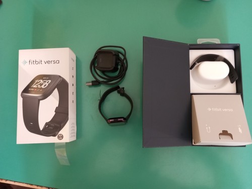Fitbit versa nero - smartwatch,,