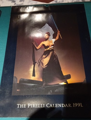 Boxed 1991 pirelli calendar - boxed,