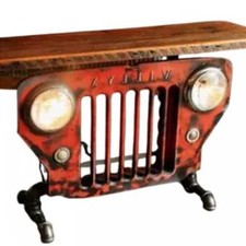 Antico tavolo industriale