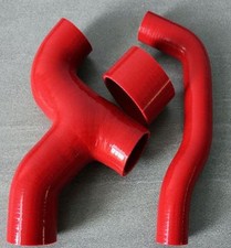 PER SUBARU IMPREZA WRX STI 01-06 TUBAZIONE MANICOTTI CURVA SILICONE INTERCOOLER 