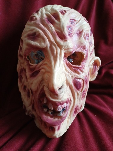 Maschera gomma freddy - maschera,