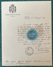 Rara Lettera  Regia Agenzia