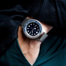 Orient Pre-Mako Diver Pepsi Bezel with Original Box!! Big Size! Full Steel! Rare