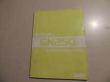 SUZUKI GN 250 1982 Manuale