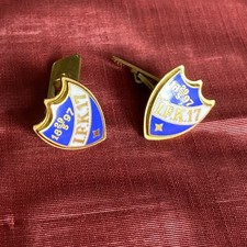 Gemelli vintage argento - argento, dorato