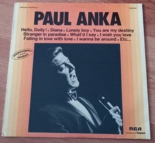 PAUL ANKA Live in New York LP