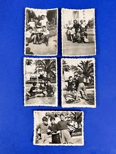 foto d'epoca LENTINI 1942 corso Vittorio Emanuele III e Villa Gorgia