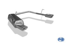Scarico sportivo duplex Fox