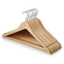 10 Grucce Appendiabiti Legno