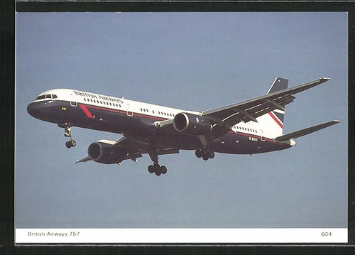 Aereo british airways 757 nel - aereo,
