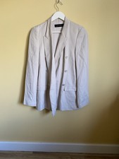 Blazer Zara Donna Beige