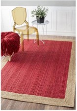 Tappeto in canapa fatto a mano