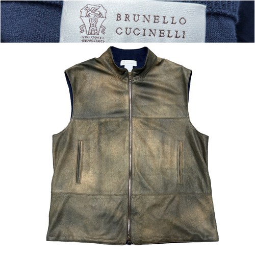 Gilet uomo lusso brunello - uomo,