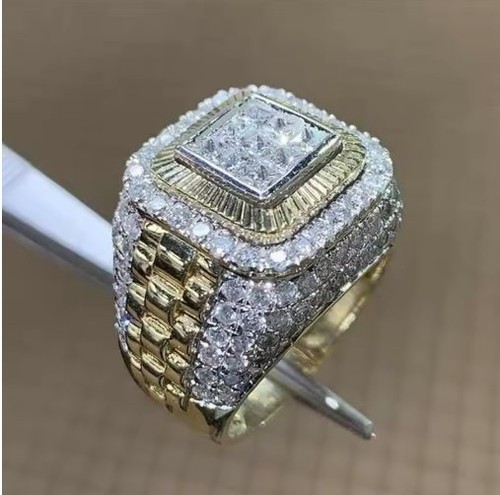 Anello hip hop uomo donna - , oro