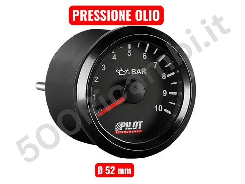 Strumento pressione olio vdo - pressione,