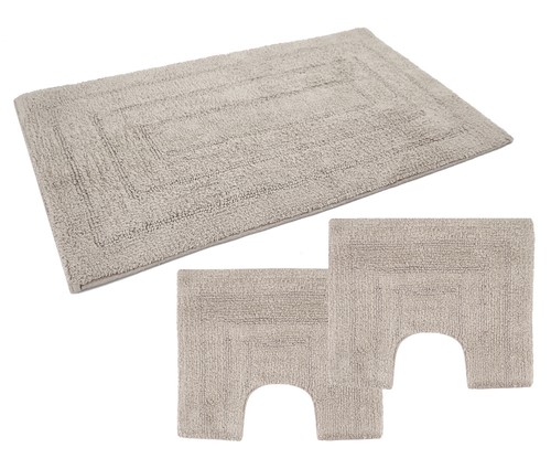 Set pezzi tappeti bagno - 3,