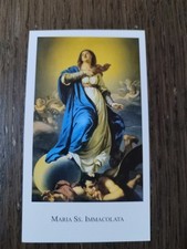 Immacolata, Holy Card, Paco 47, Preghiera del Vescovo di Isernia-Venafro, Andrea