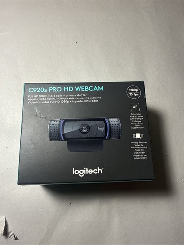 Logitech c920s pro - hd, webcam