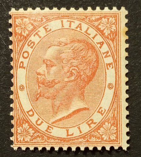 Italia regno lire - italia, 1863