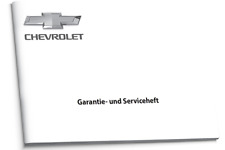 Libretto di servizio Chevrolet