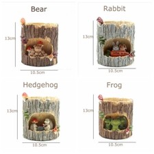 Casa sull'albero animali vaso