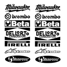 Adesivi stickers compatibili