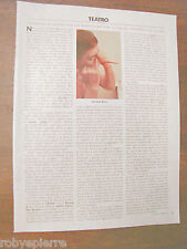 Articolo su teatro il Pinocchio di Carmelo Bene Guru