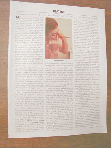 Articolo teatro il - articolo, su