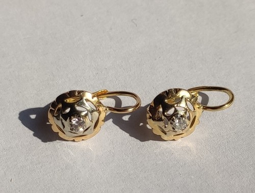 Orecchini epoca oro 18 - in, ct