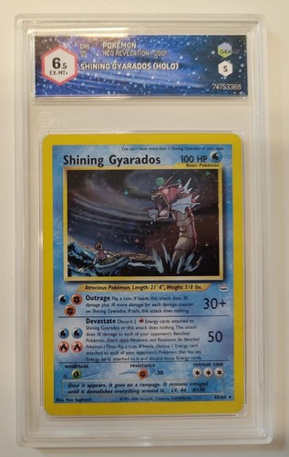 Shining gyarados pokemon neo - shining,