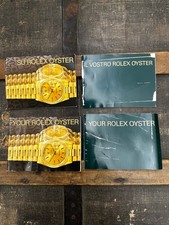 ROLEX VARI BOOKLET LIBRETTI