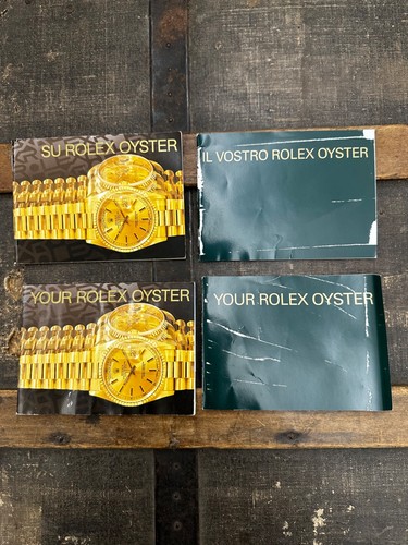 Rolex vari booklet libretti - booklet,