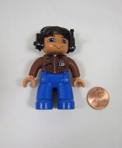 Lego duplo pilota aereo - pilota,