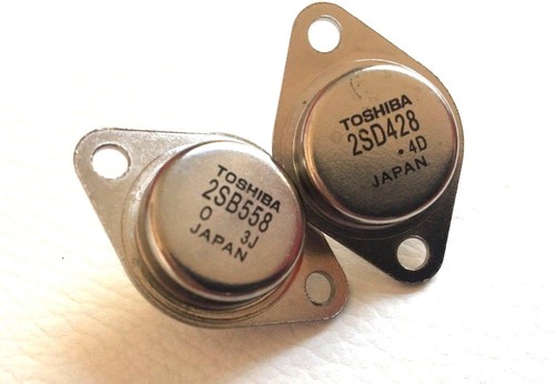 Coppia toshiba 2sb558 2sd428 - coppia,