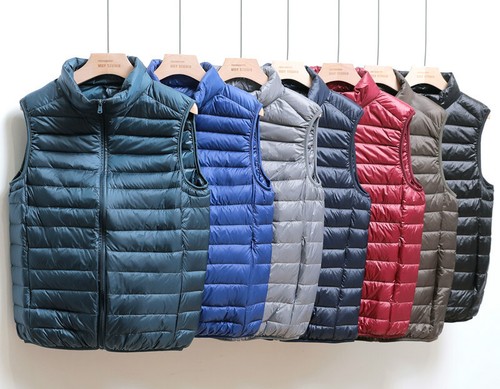 Gilet uomo piumino anatra - gilet,