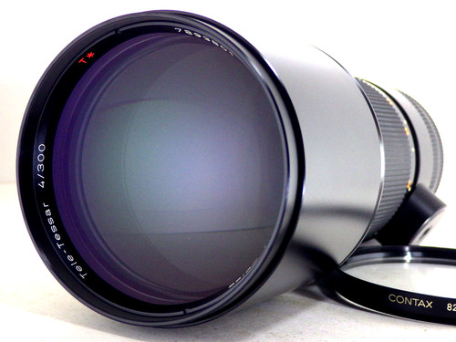 Contax carl zeiss tele tessar - contax,